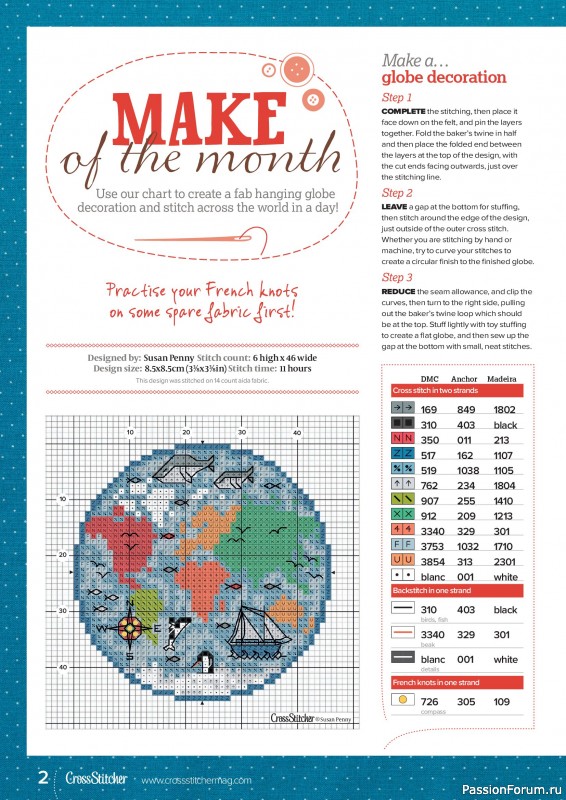 Коллекция вышивки в журнале &laquo;CrossStitcher №435 2026&raquo;
