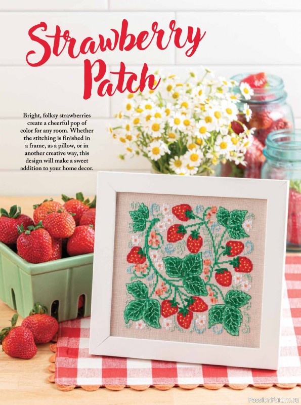 Коллекция вышивки в журнале &laquo;Just CrossStitch - Summer 2026&raquo;