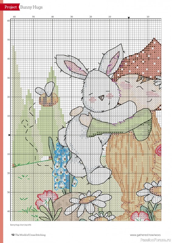 Коллекция вышивки в журнале «The World of Cross Stitching №373 2026»