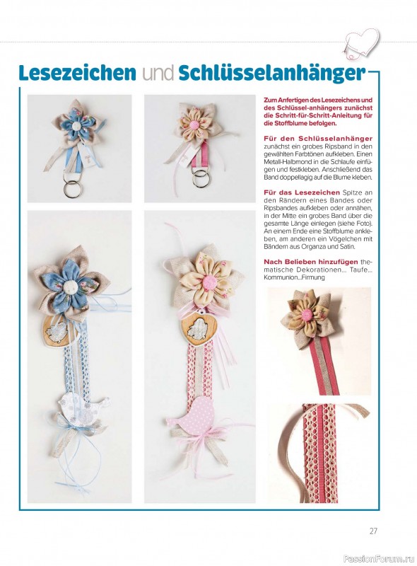 Коллекция проектов для рукодельниц в журнале «I Love Nahen - Februar/Marz 2026»