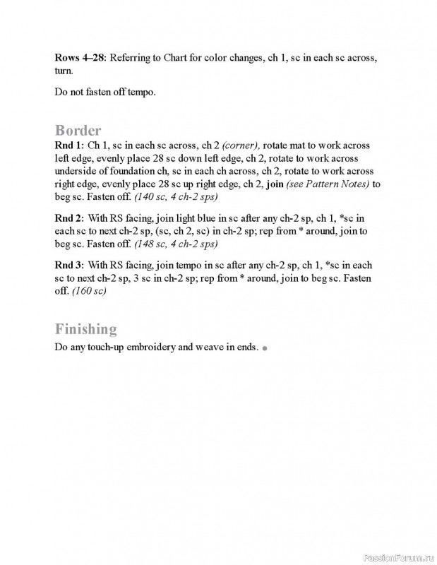 Вязаные проекты крючком в журнале «Pet Mug Mats»