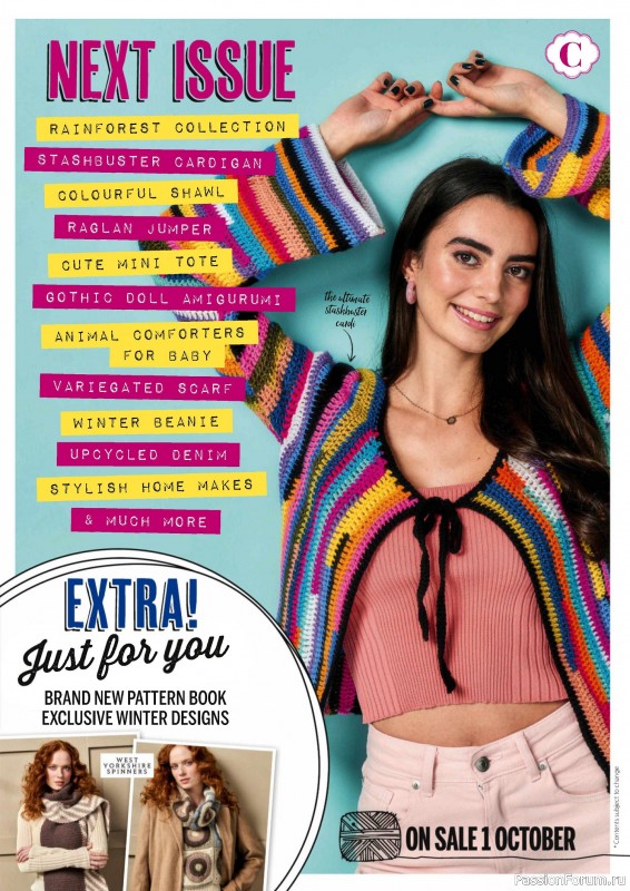 Вязаные проекты крючком в журнале «Simply Crochet №153 2024»