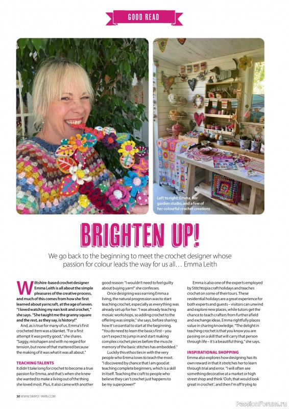 Вязаные проекты крючком в журнале &laquo;Simply Crochet №180 2026&raquo;