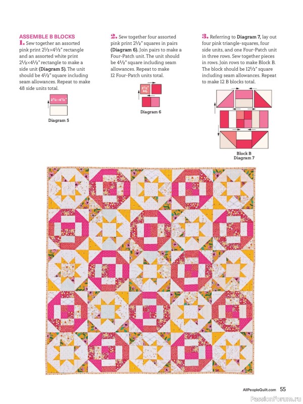 Коллекция проектов для рукодельниц в журнале &laquo;American Patchwork & Quilting №199 2026&raquo;