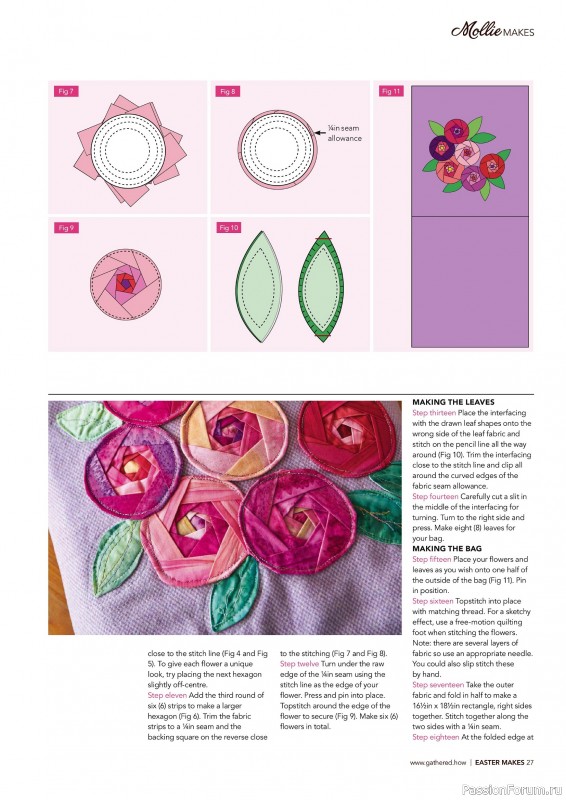 Коллекция проектов для рукодельниц в журнале «Mollie Makes - Easter Makes 2026»