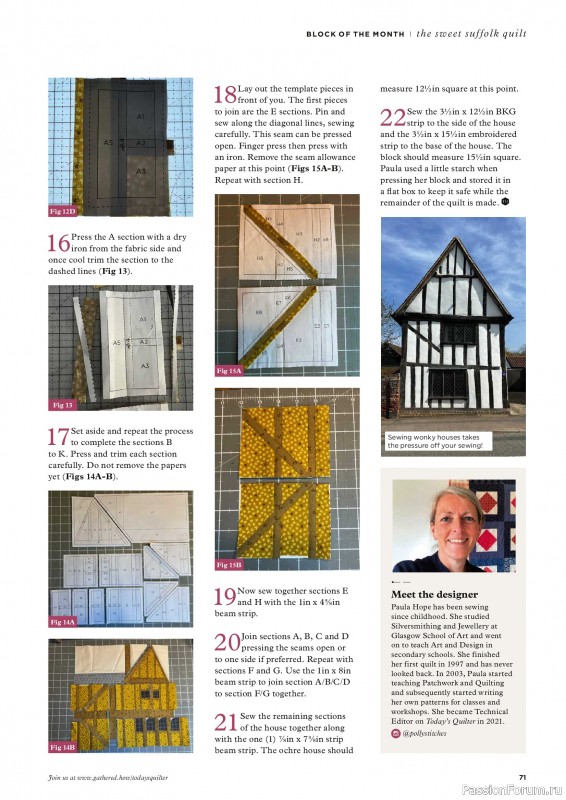 Коллекция проектов для рукодельниц в журнале &laquo;Todays Quilter №139 2026&raquo;