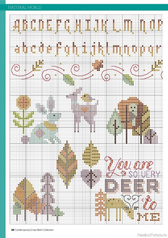 Коллекция вышивки в журнале «Contemporary Cross Stitch Collection 2022»