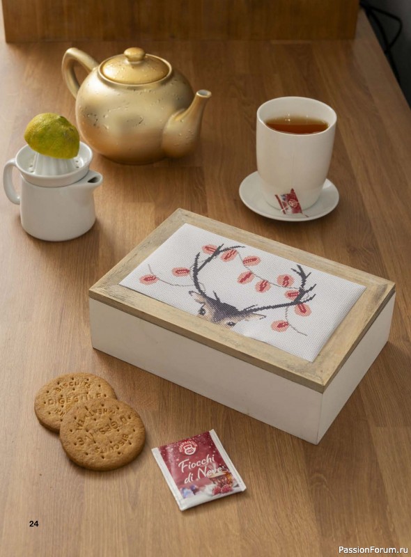 Коллекция вышивки в журнале «Profilo Punto Croce №10 2025»