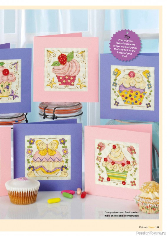 Коллекция вышивки в журнале &laquo;Ultimate CrossStitch &ndash; Home 2026&raquo;