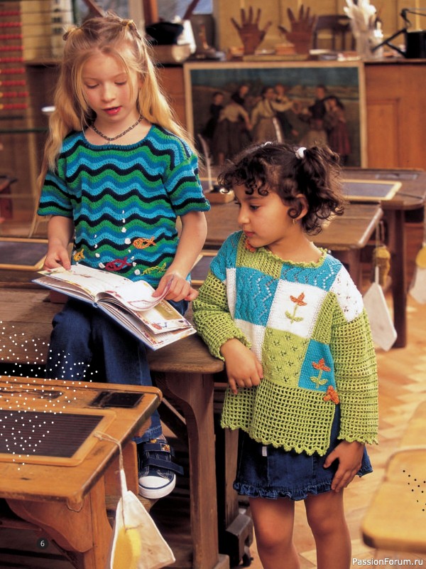Вязаные модели для детей в журнале &laquo;Kinder Maschenmode №2 2026&raquo;