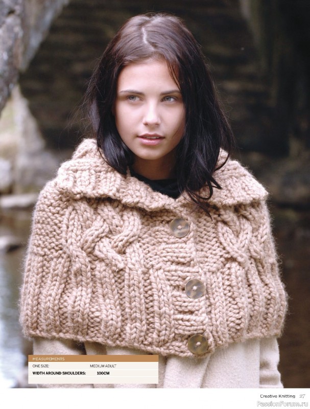 Вязаные модели спицами в журнале «Creative Knitting №84 2024»