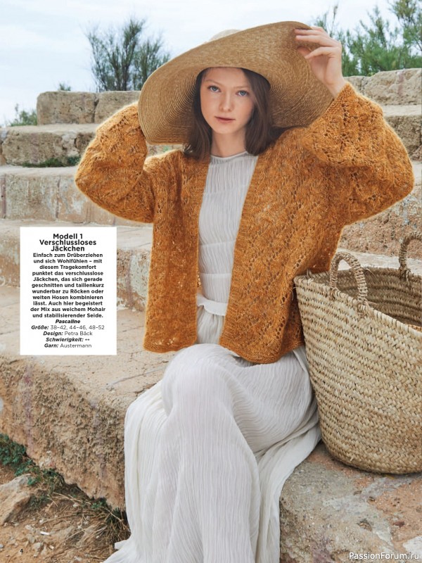 Вязаные модели в журнале &laquo;Maschentrends №2 2026&raquo;