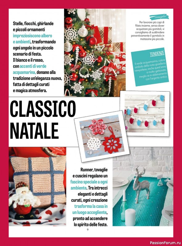 Вязаные проекты крючком в журнале «L'uncinetto di Gio №52 2025»