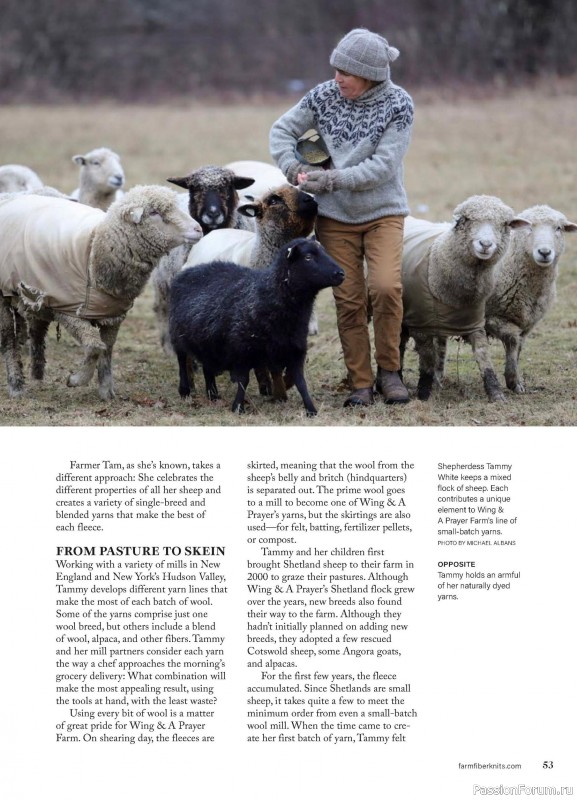 Вязаные проекты в журнале «Farm & Fiber Knits - Spring 2026»