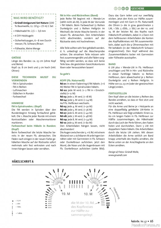 Вязаные проекты в журнале &laquo;Hakeln das MaschenMagazin №57 2026&raquo;