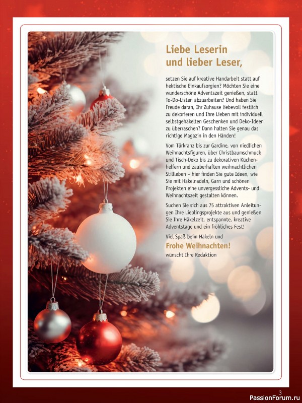 Вязаные проекты в журнале «Meine Hakelwelt Sonderheft HA145 2025»