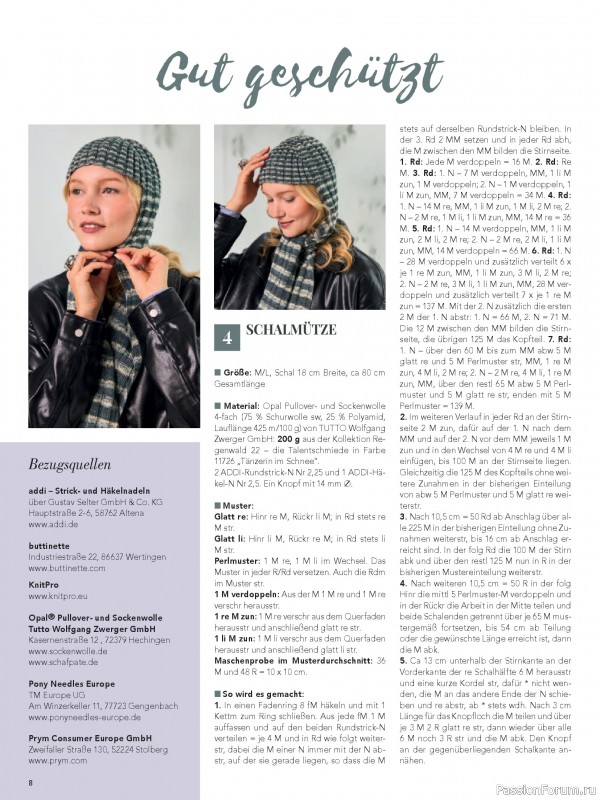 Вязаные проекты в журнале «Stricken und Hakeln №3 2026»