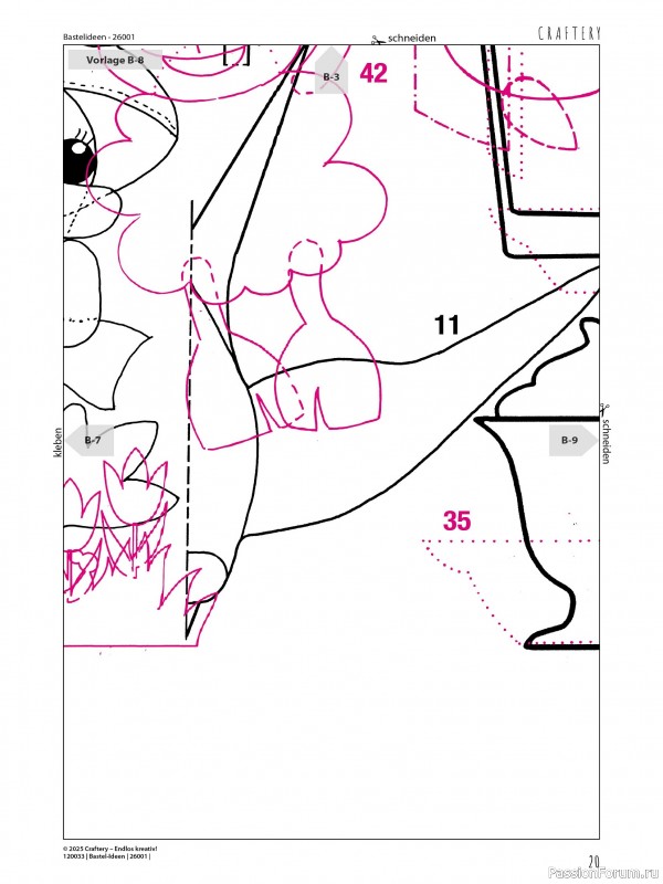 Коллекция проектов для рукодельниц в журнале «Bastel-Ideen №1 2026»