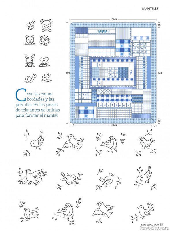 Коллекция проектов для рукодельниц в журнале «Labores del hogan №763 2023»