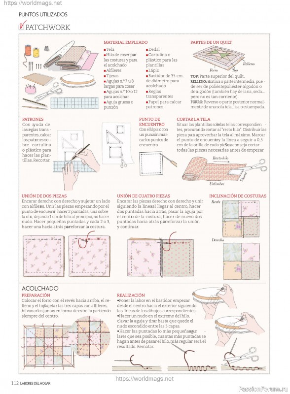 Коллекция проектов для рукодельниц в журнале &laquo;Labores del hogar №793 2025&raquo;
