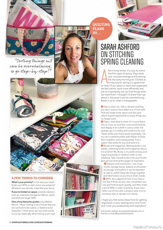 Коллекция проектов для рукодельниц в журнале &laquo;Love Patchwork & Quilting №161 2026&raquo;