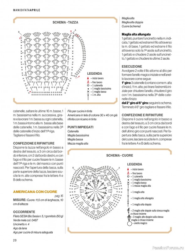 Коллекция проектов для рукодельниц в журнале &laquo;Mani di Fata - Aprile 2026&raquo;