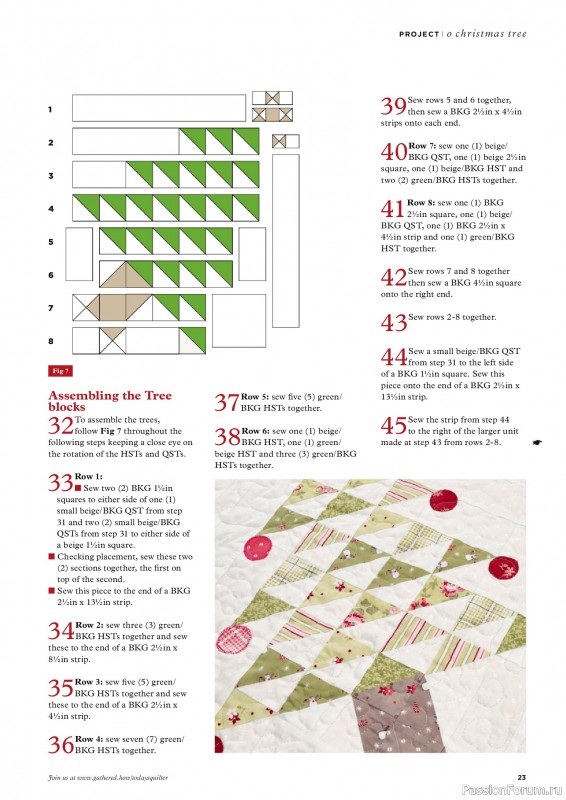 Коллекция проектов для рукодельниц в журнале «Todays Quilter №132 2025»
