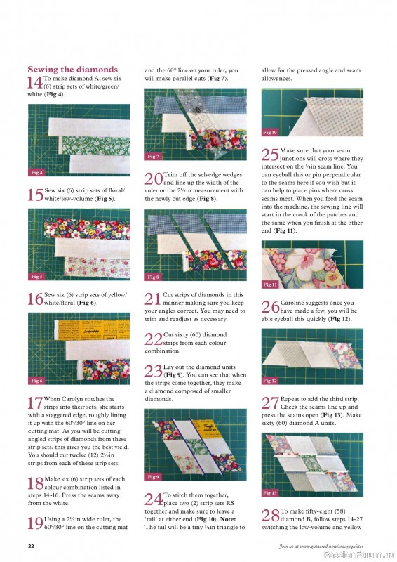 Коллекция проектов для рукодельниц в журнале «Todays Quilter №135 2025»