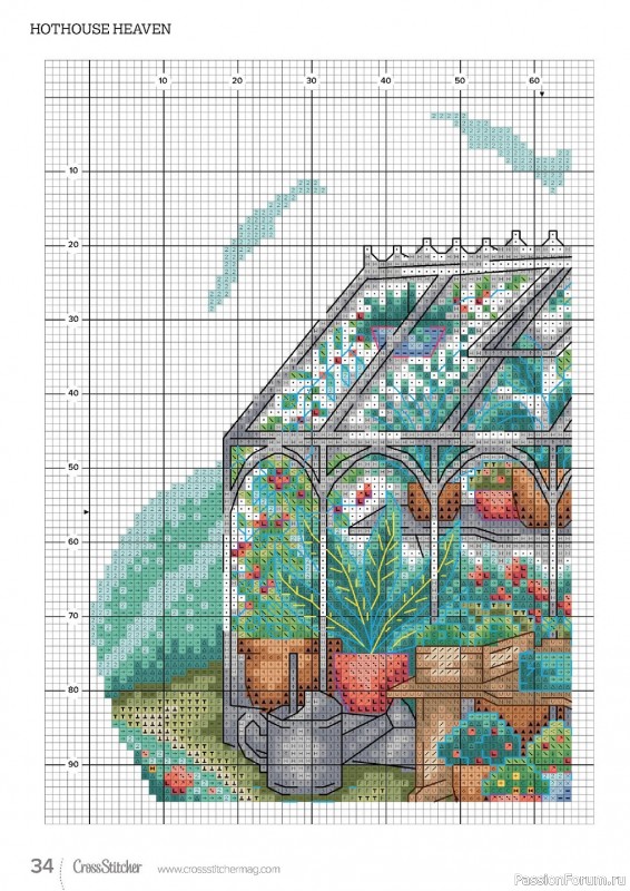 Коллекция вышивки в журнале «CrossStitcher №385 2022»