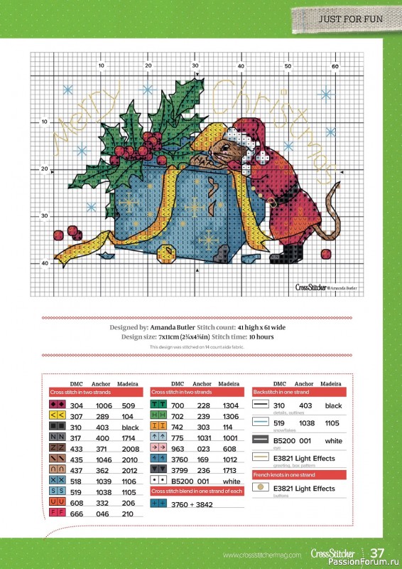 Коллекция вышивки в журнале «CrossStitcher №404 2023»