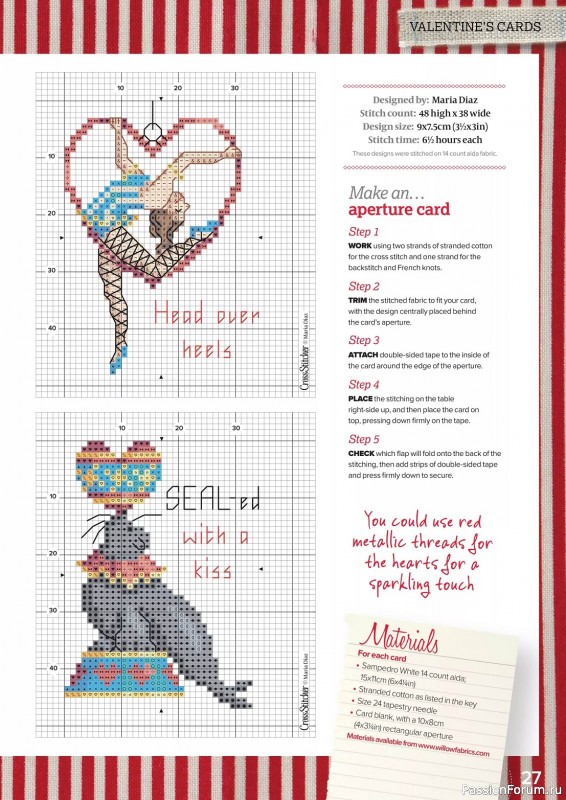 Коллекция вышивки в журнале «CrossStitcher №405 2024»