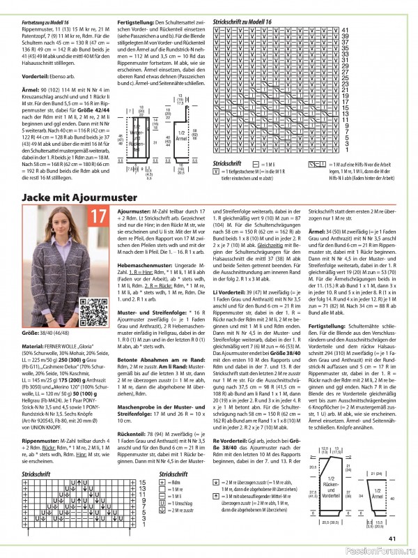 Вязаные модели в журнале «Sabrina №10 2025 German»