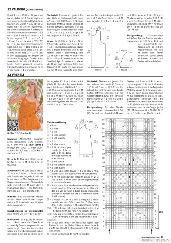 Вязаные модели в журнале «Verena Stricktrends №2 2025»