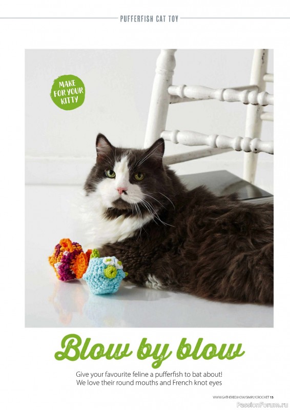 Вязаные проекты крючком в журнале «Simply Crochet №148 2024»