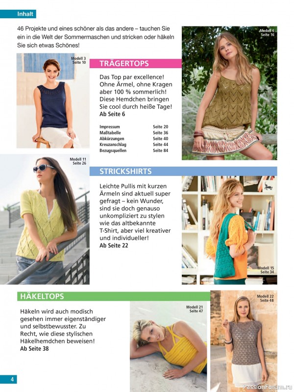 Вязаные проекты спицами в журнале &laquo;Hundert Seiten voller Ideen №2 2026&raquo;