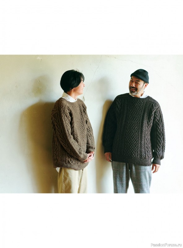 Вязаные проекты в книге «Aran knits for a lifetime»