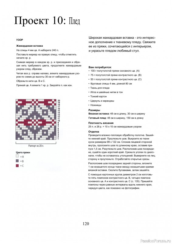 Вязаные проекты в книге &laquo;Библия многоцветных узоров Fair Isle&raquo;.