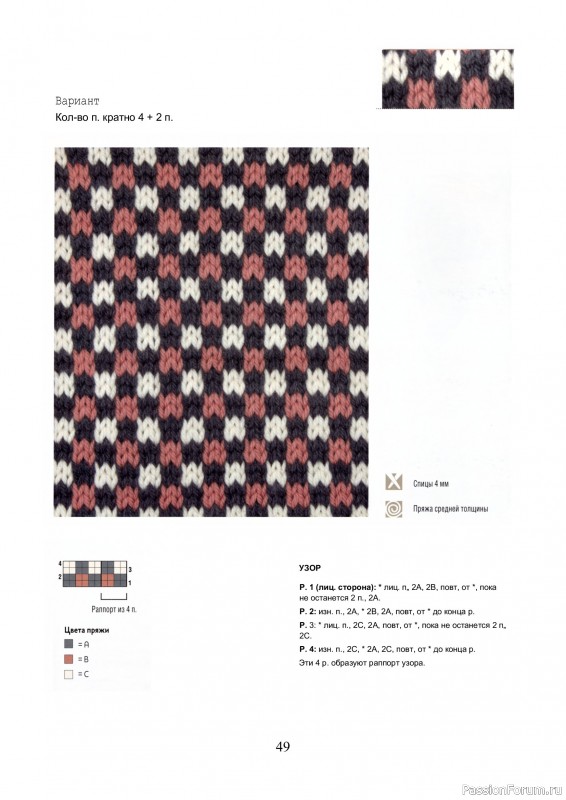 Вязаные проекты в книге &laquo;Библия многоцветных узоров Fair Isle&raquo;.