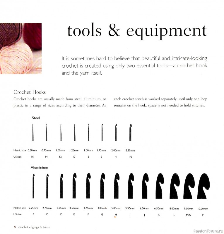 Вязаные проекты в книге &laquo;Crochet Edgings & Trims: 150 Stitches&raquo;.