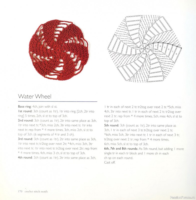 Вязаные проекты в книге &laquo;Crochet Stitch Motifs&raquo;. Продолжение