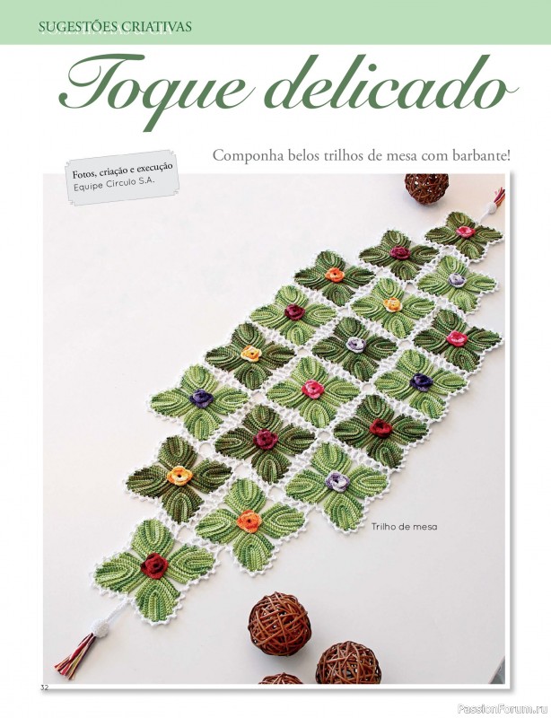 Вязаные проекты в журнале «Artesanato Simples Ed.88 2026»