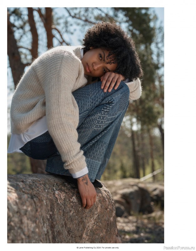 Вязаные проекты в журнале &laquo;Laine Nordic Knits 2024&raquo;