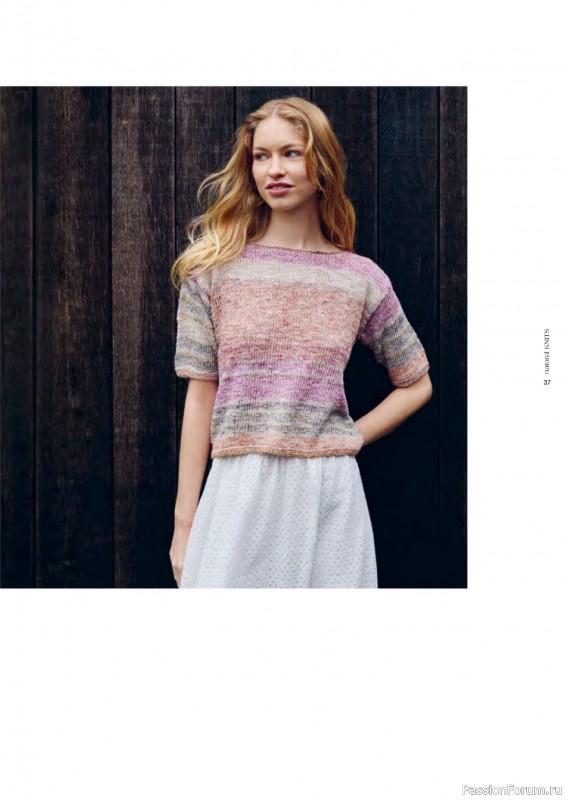 Вязаные проекты в журнале «Lana Grossa - Natural Knits №1 2025»