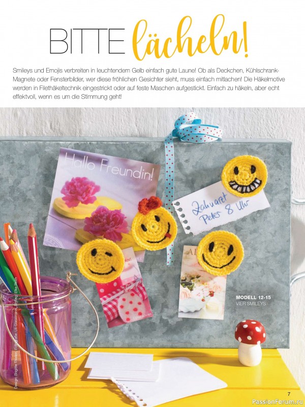 Вязаные проекты в журнале &laquo;Meine Hakelwelt Sonderheft HA160 2026&raquo;