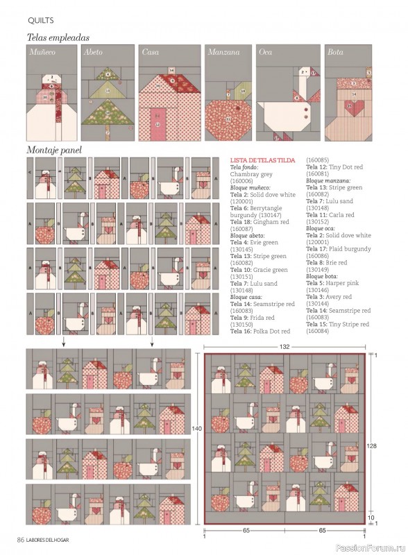 Коллекция проектов для рукодельниц в журнале «Labores del hogar №791 2025»