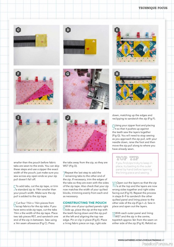 Коллекция проектов для рукодельниц в журнале «Love Patchwork & Quilting №155 2025»