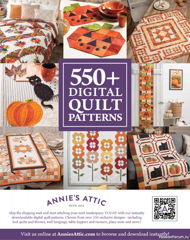 Коллекция проектов для рукодельниц в журнале &laquo;Quilter's World Specials - Late Autumn 2026&raquo;