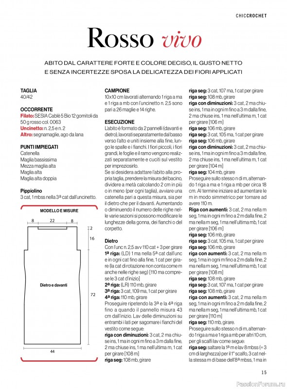 Коллекция проектов в журнале &laquo;Mani di Fata Moda - Maggio-Giiugno 2026&raquo;