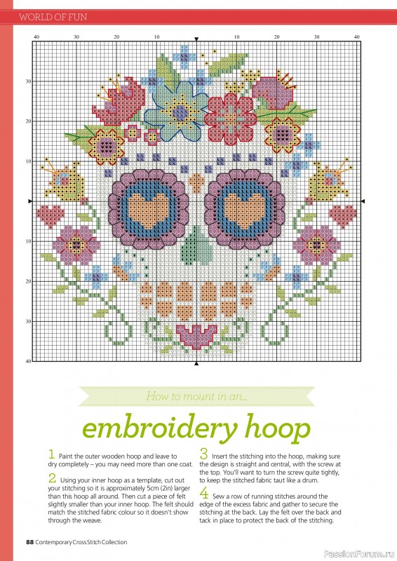 Коллекция вышивки в журнале «Ultimate CrossStitch Collection - Contemporary 2026»