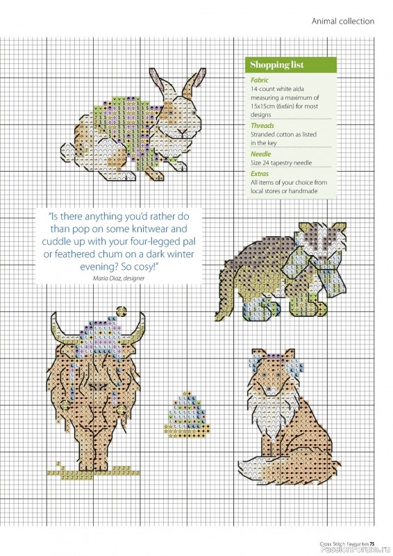 Коллекция вышивки в журнале «Cross Stitch Favourites №35 2023»